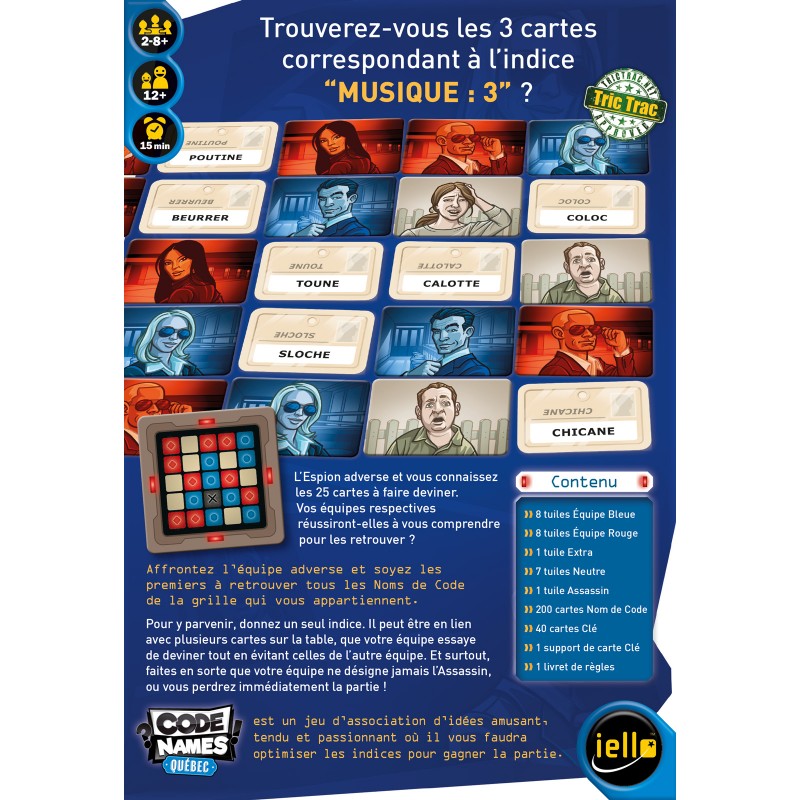 Codenames Quebec