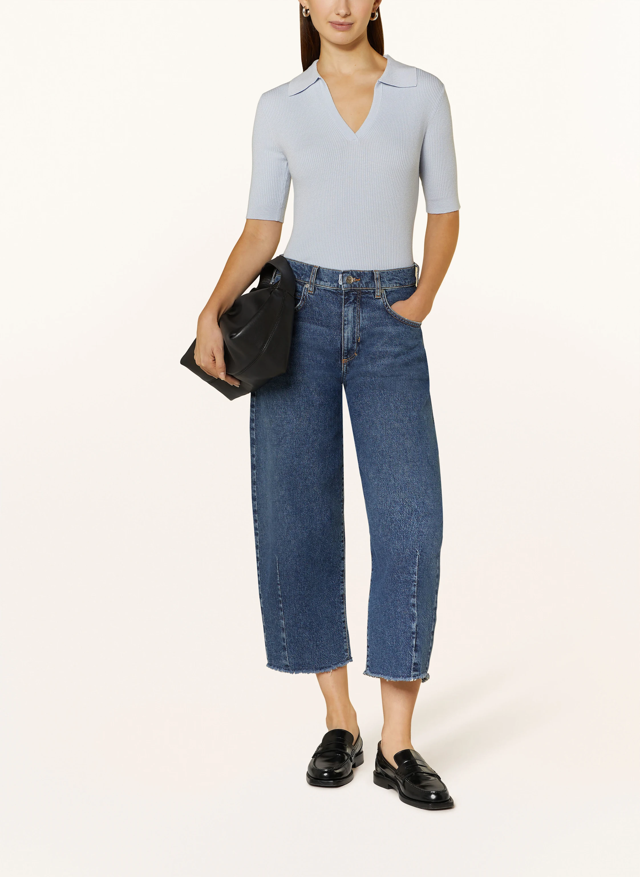 darling harbour Strick-Poloshirt