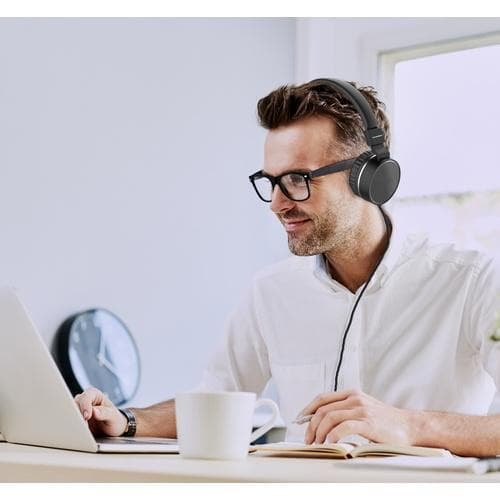 BLP 4570 Hovedtelefoner On-ear kablet Sort