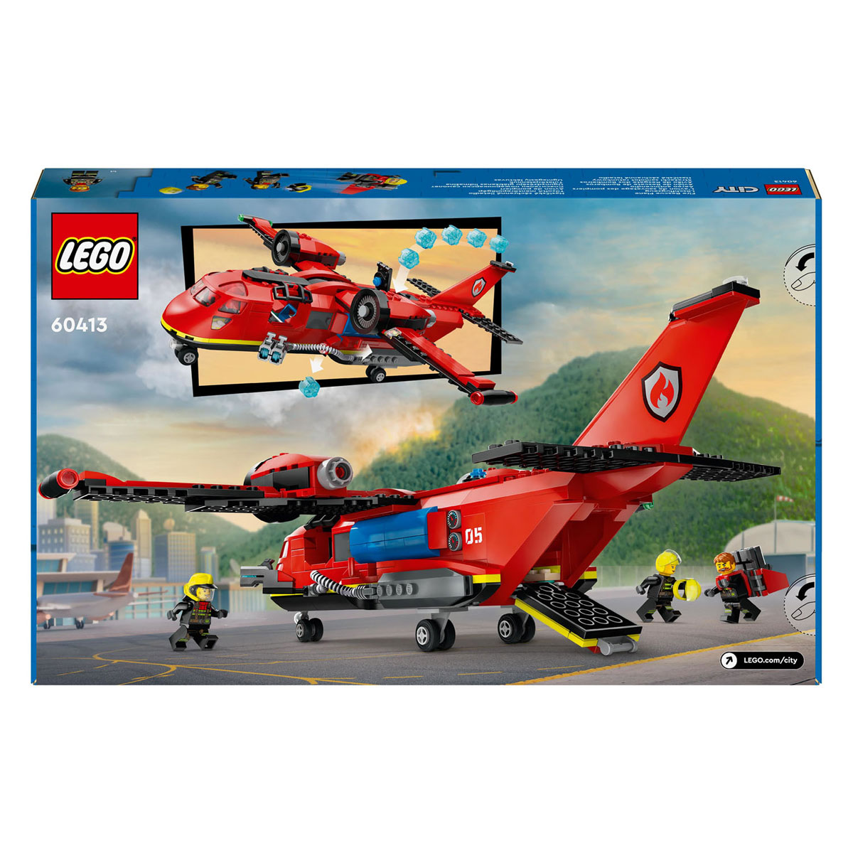 LEGO City 60413 Brandweervliegtuig