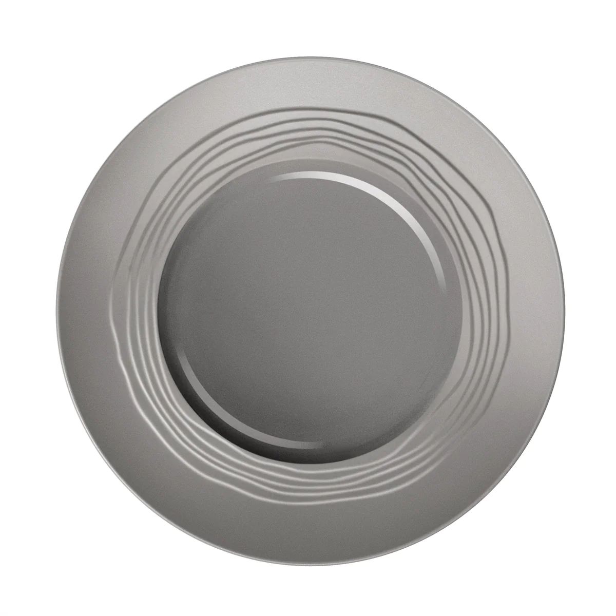 Escale Nature Gris - Assiette plate 27.5 cm (lot de 6) Médard de Nobla