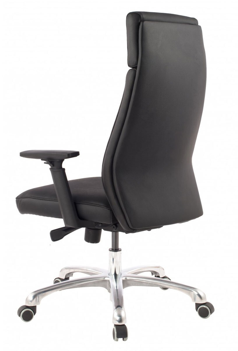 Chefsessel 68 x 118 cm schwarz silber