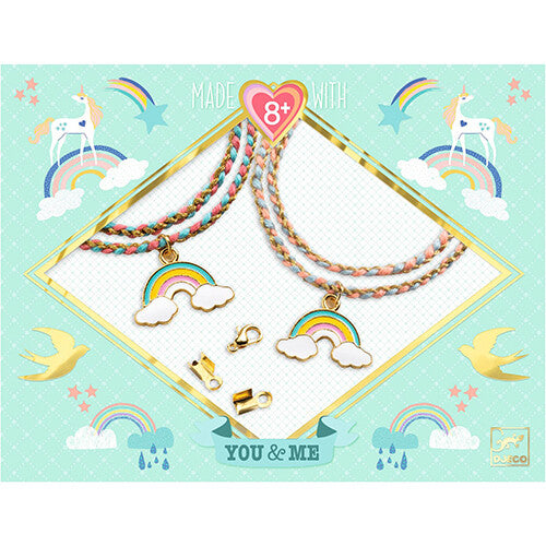Djeco armbandjes maken me & you - rainbow kumihimo