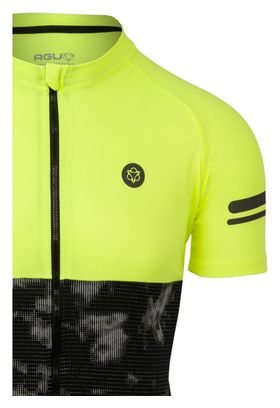 Maillot Manches Courtes Agu Essential Jaune / Noir
