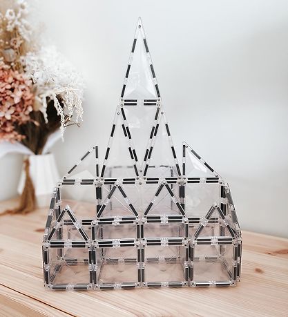 Connetix Magnetset - 34 Teile - Clear
