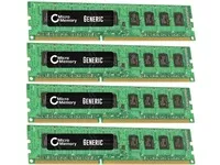 CoreParts - DDR3 - sæt - 32 GB: 4 x 8 GB - DIMM 240-pin - 1600 MHz / PC3-12800 - ikke bufferet - ECC - for Gateway GR320 F1, GT310 F1
