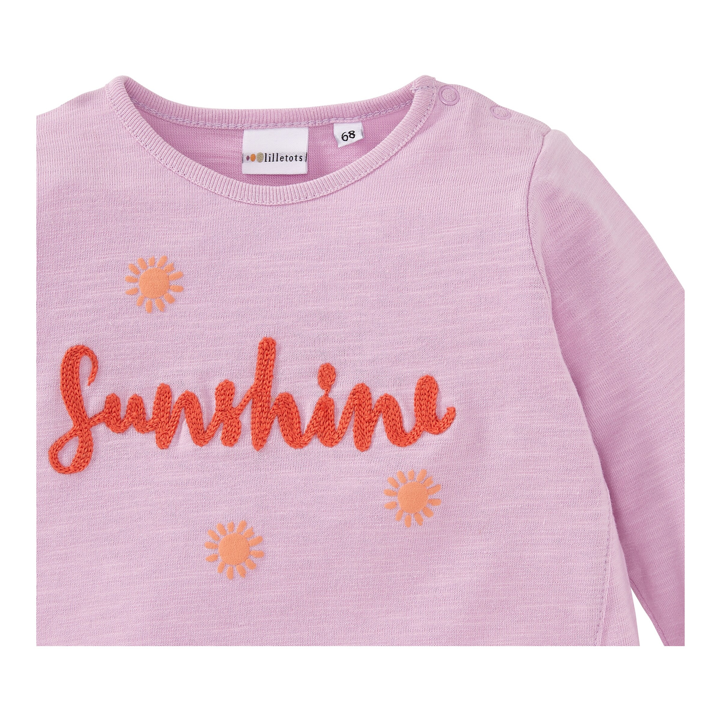 Lilletots - Sunshine Girls Shirt langarm Sunshine