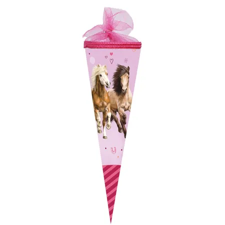 Nestler Schultüte Coppenrath Pferdefreunde 3, 35 cm, rund