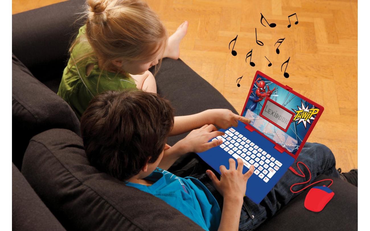 Spider-Man laptop met 62 activiteiten (NL/FR)