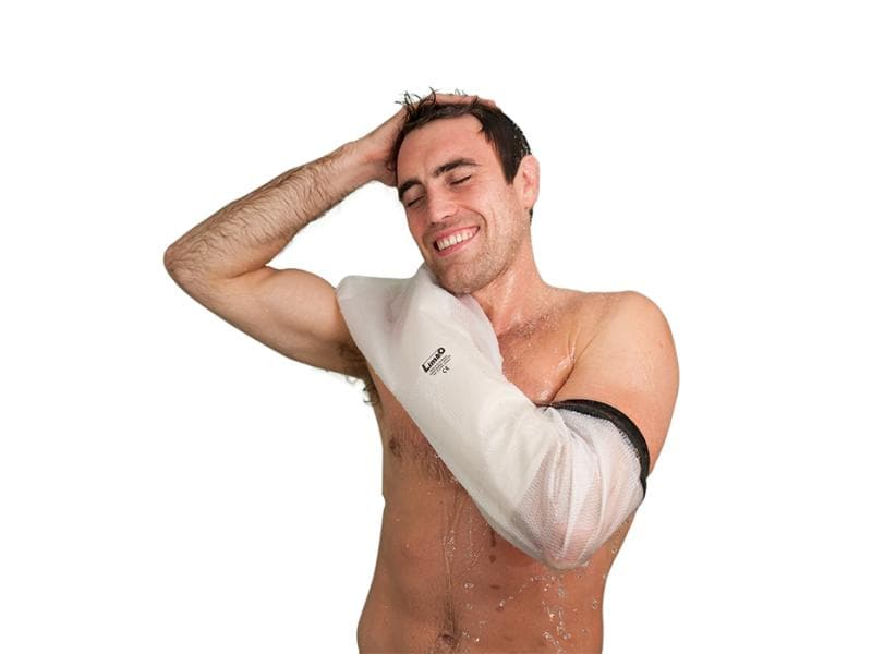 Limbo Badeschutz für Erwachsene Arm standard Länge 69 cm Bade- und Duschschutz für den Arm, geeignet bei Verbänden, Bandagen oder Gipsen