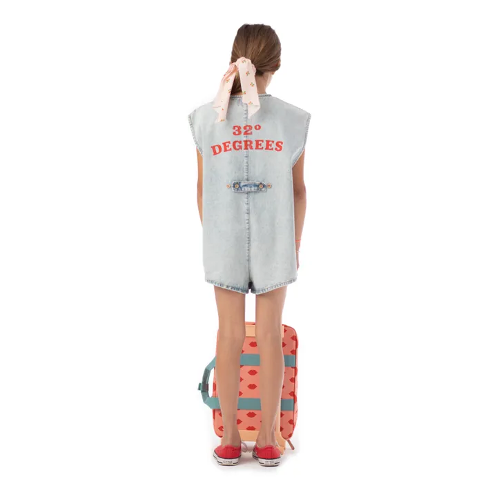 Piupiuchick Combishort Denim | Bleu Clair