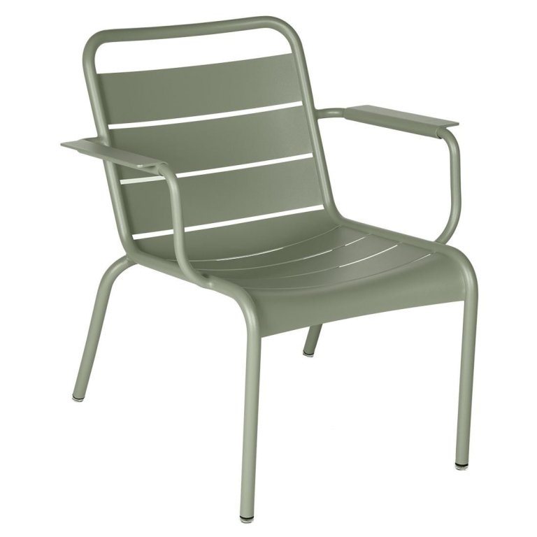 Fermob Luxembourg lounge fauteuil met armleuning Cactus