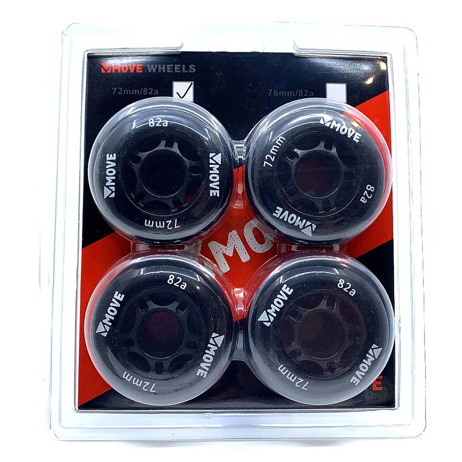 Move  72mm Wieltjes 4-Pack