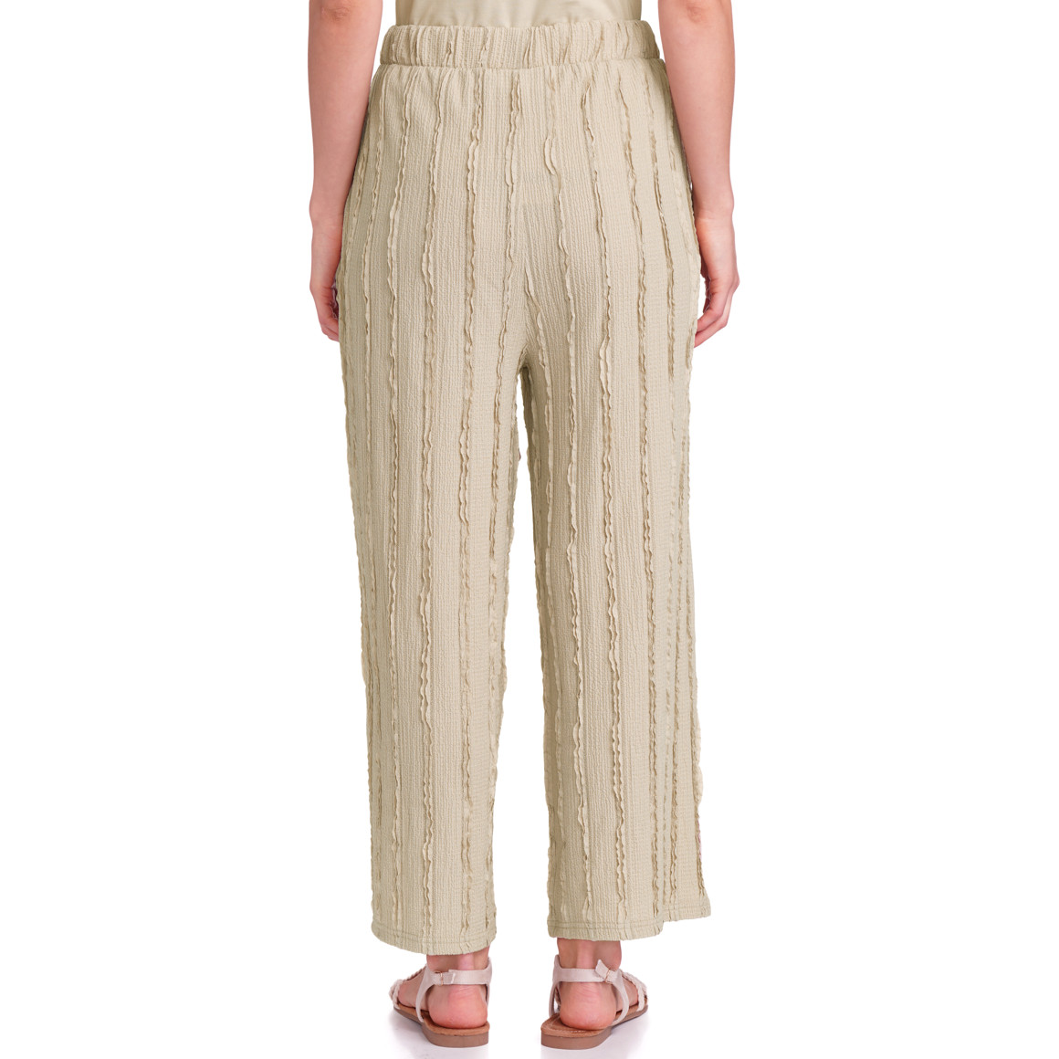 Gina Benotti Damen Culotte mit Strukturmuster beige