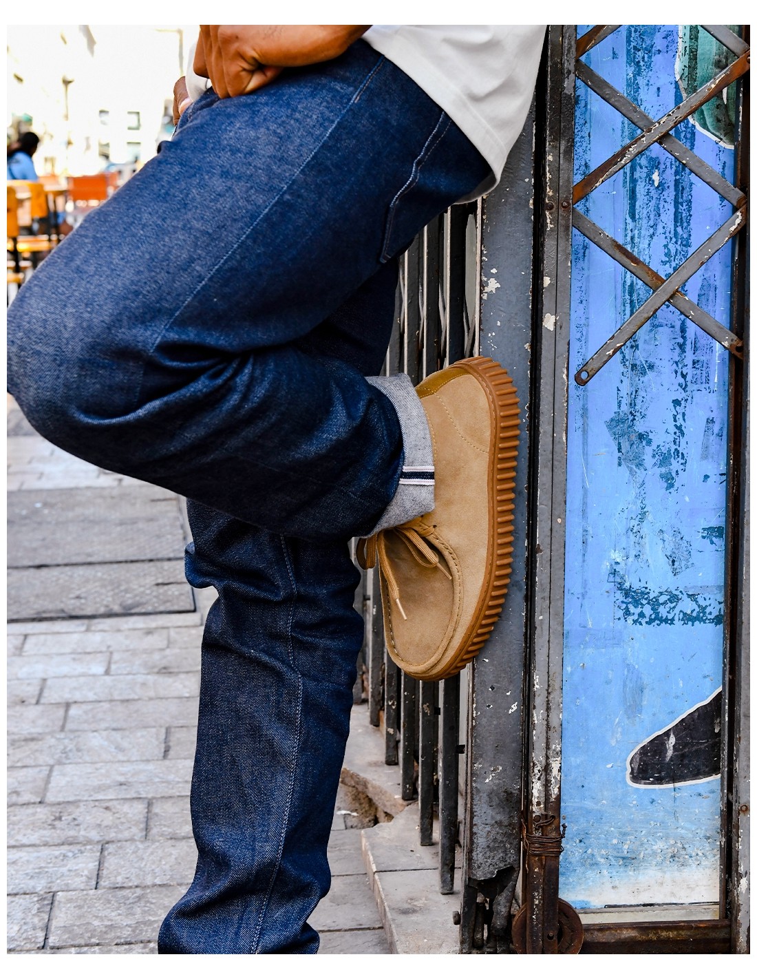 clarks Derbies Mixte torhill hi dark sand suede