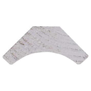 Hollat grenen gegrond 22x22mm 270cm