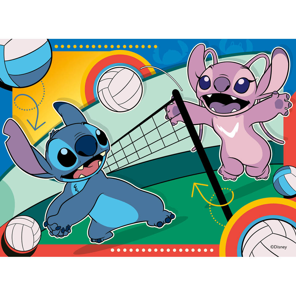 Ravensburger Stitch 4-in-1 puzzelset - 12 + 16 + 20 + 24 stukjes