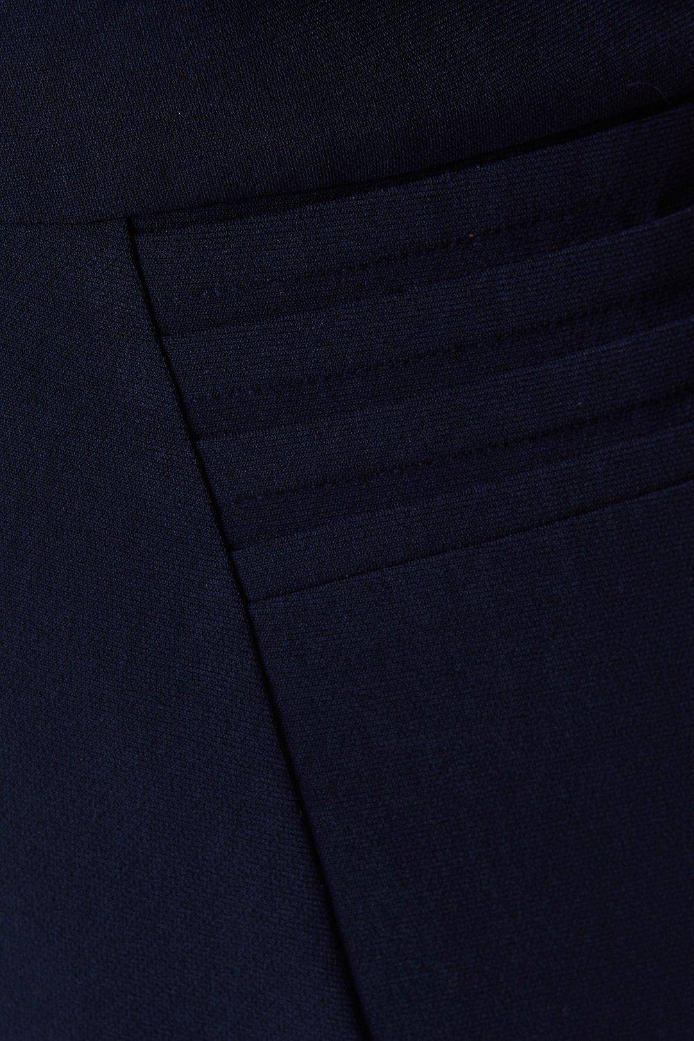 Coast Robe Midi Grande Taille à Col V et Manches Courtes en Ponte