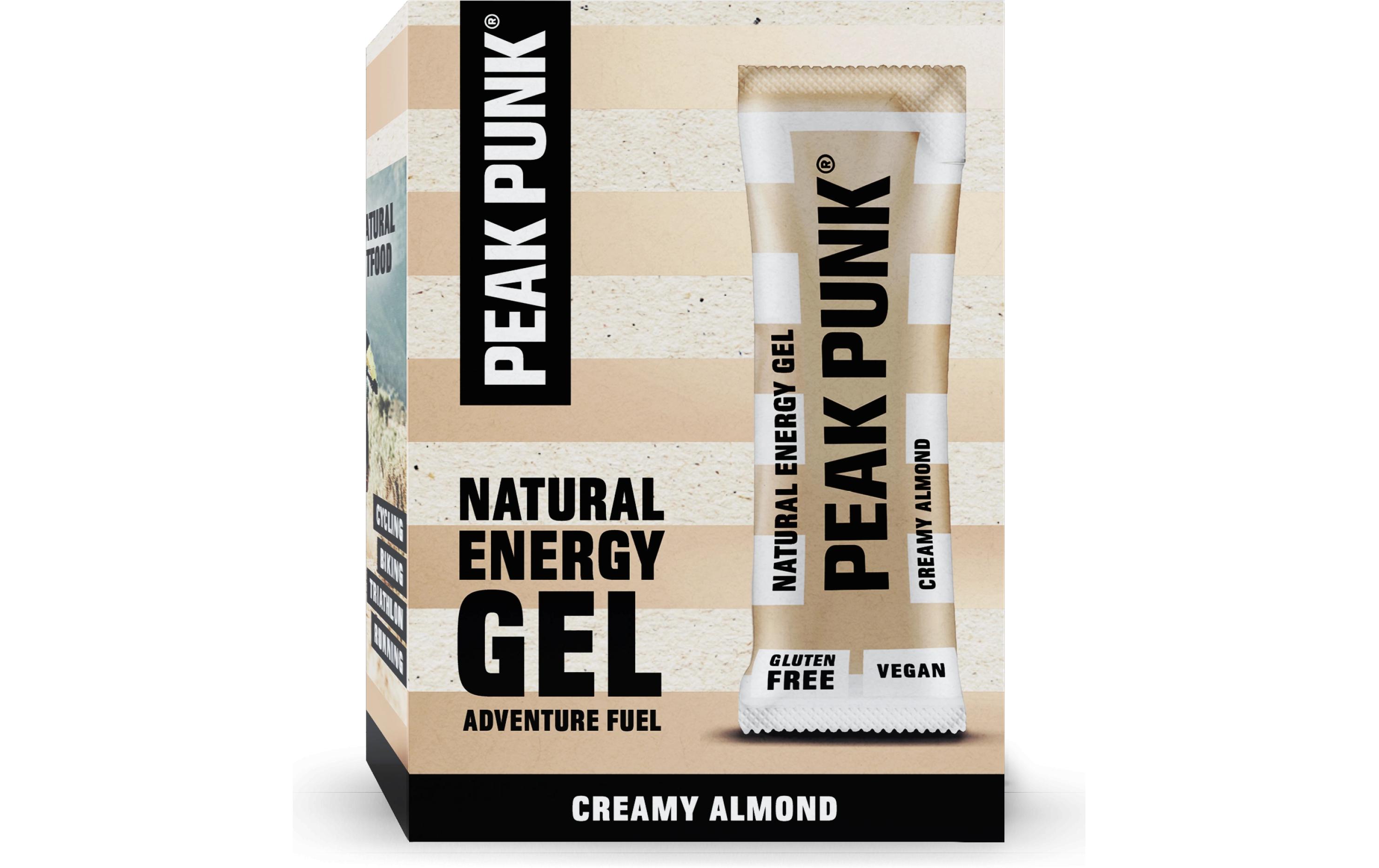Natural Energy Gel Cremige Mandel, 12 x 25 gNahrungsgel