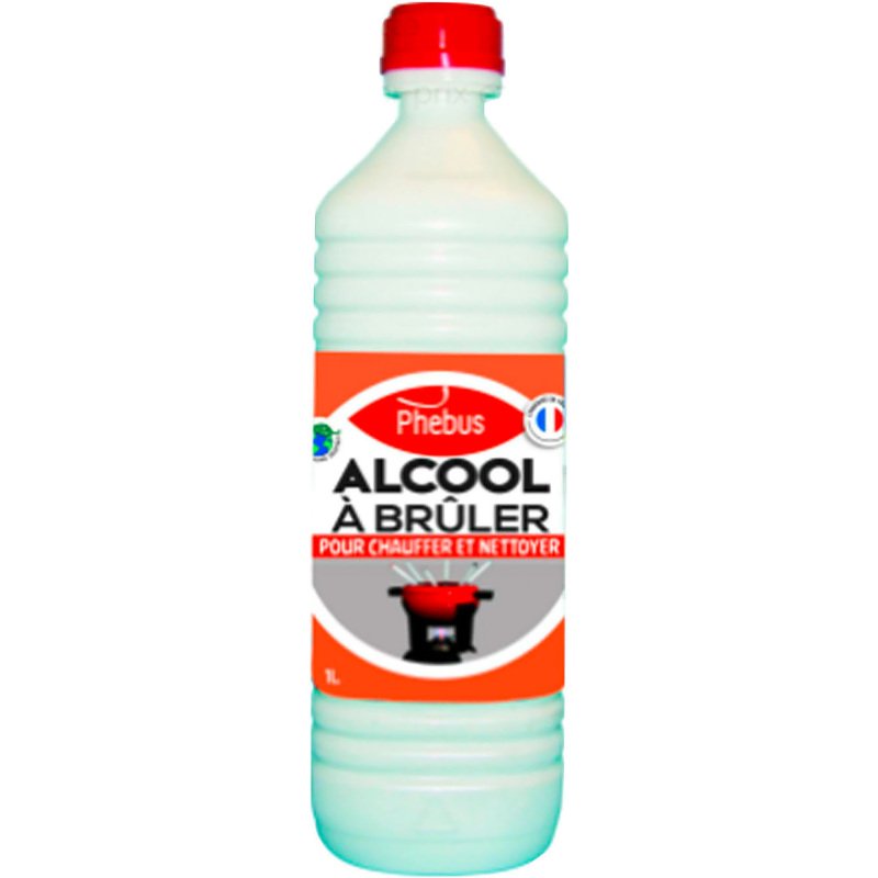 Alcool à brûler - Flacon 1 L