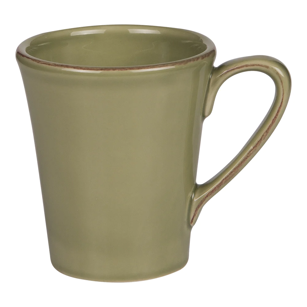 Mug Toscane 40 cl vert (lot de 2) Table passion