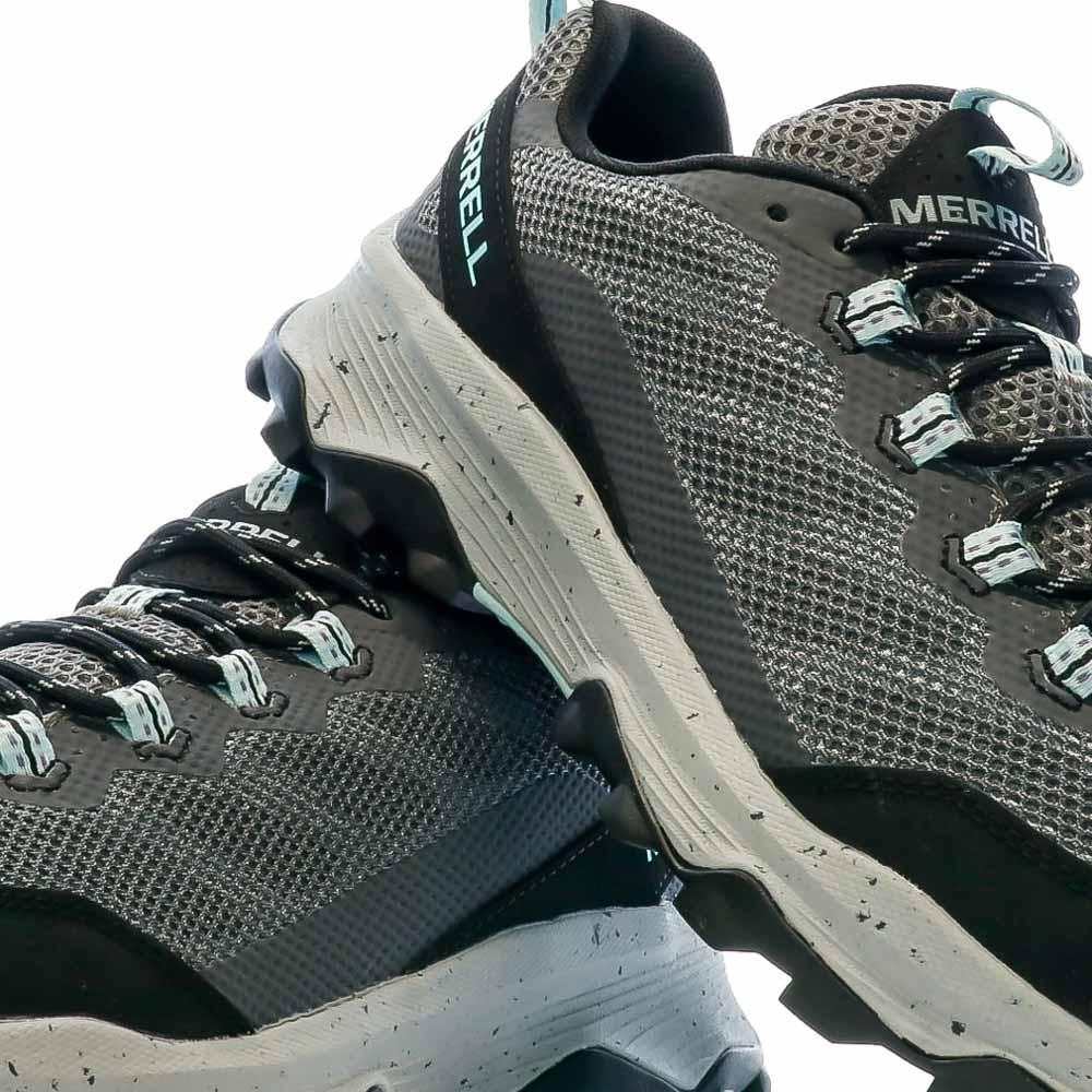 Merrell Chaussures de Randonnée Gris/Bleu Femme Merrell Speed Strike