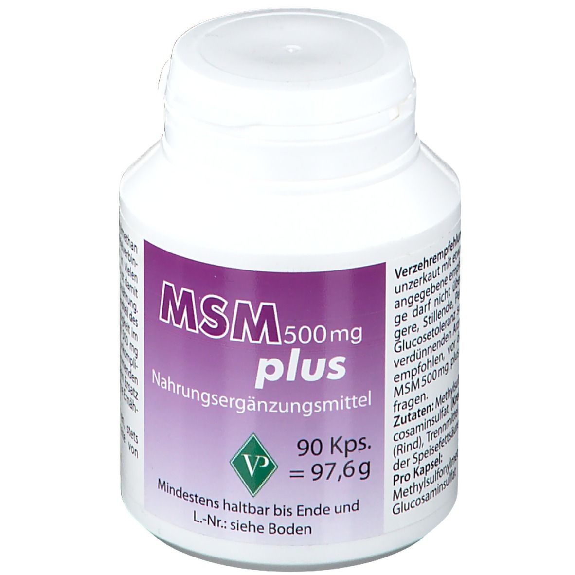MSM 500 mg plus Kapseln