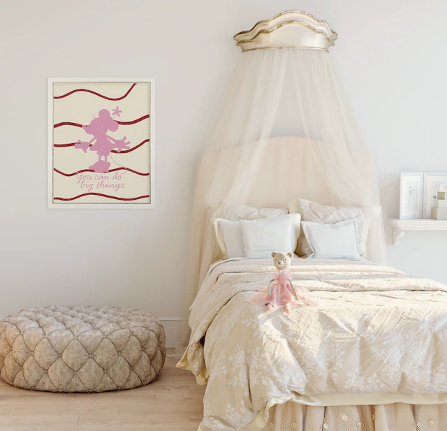 Komar Wandbild »Disney Minnie Mouse You Can Do Big Things« Disney Set, 1 Stk. tlg. 40 x 50 cm (Breite x Höhe) - Kinderzimmer, Dekoration
