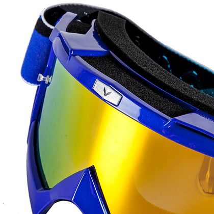 Masque cross Prov VISION BLUE IRIDIUM 2018 - Bleu