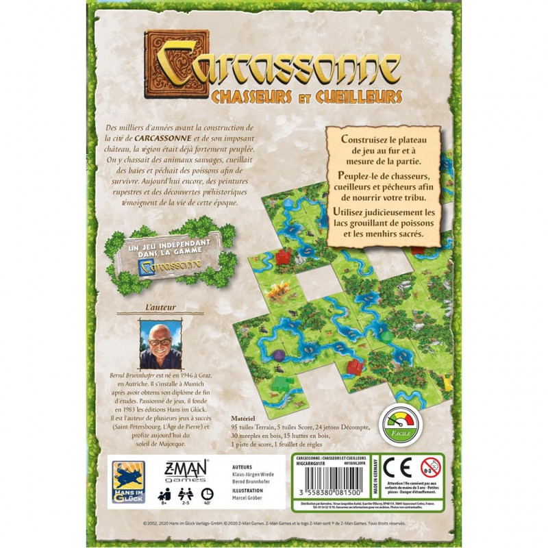Carcassonne : Chasseurs et Cueilleurs