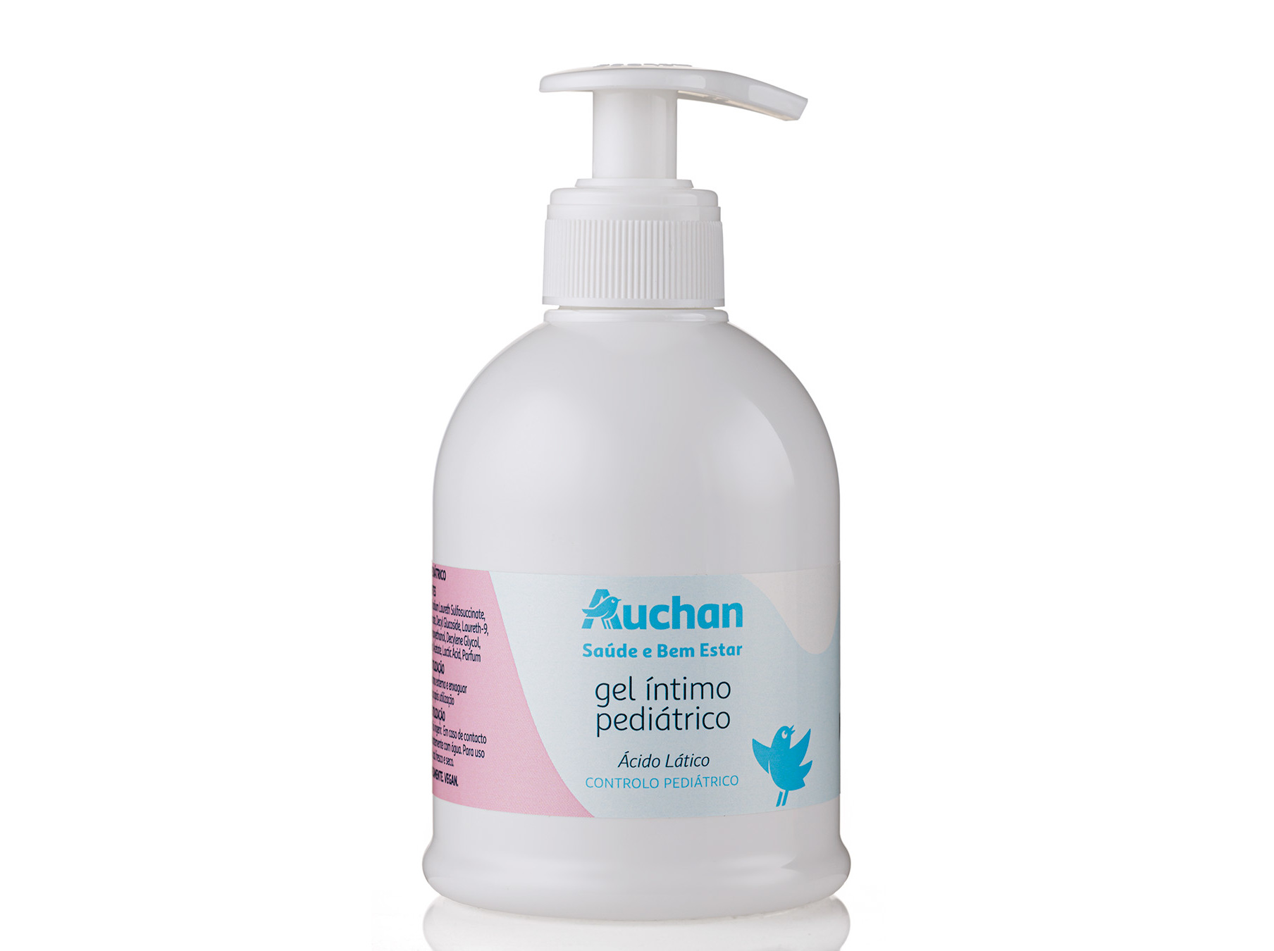 GEL ÍNTIMO PEDIÁTRICO AUCHAN SAÚDE E BEM ESTAR 300ML