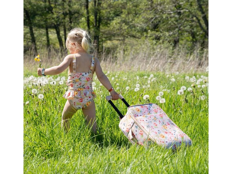 Filibabba Reisetrolley Ocean Blossom Koffer aus recyceltem RPET