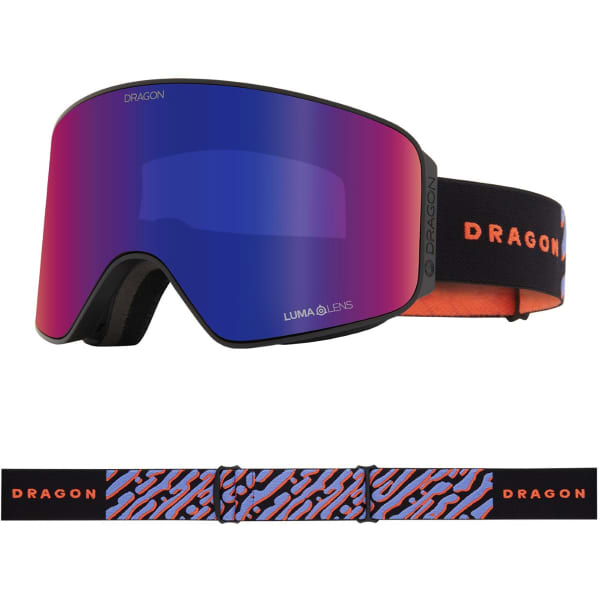 Masque de ski DRAGON NFX MAG OTG IR HEATWAVE/LLSOLACEIR+LLVIOLET