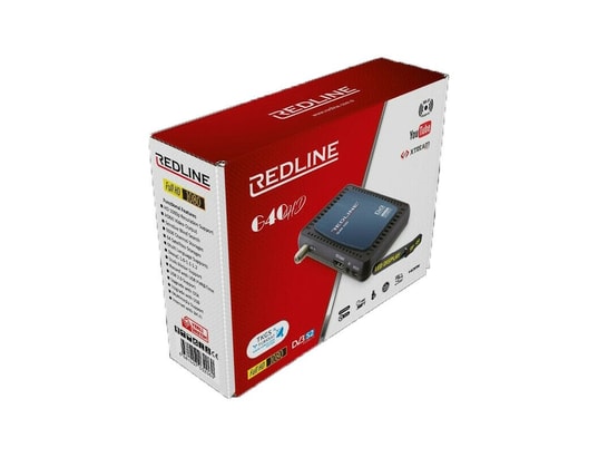 REDLINE - Décodeur TNT Récepteur satellite free to air compatible wifi / iptv