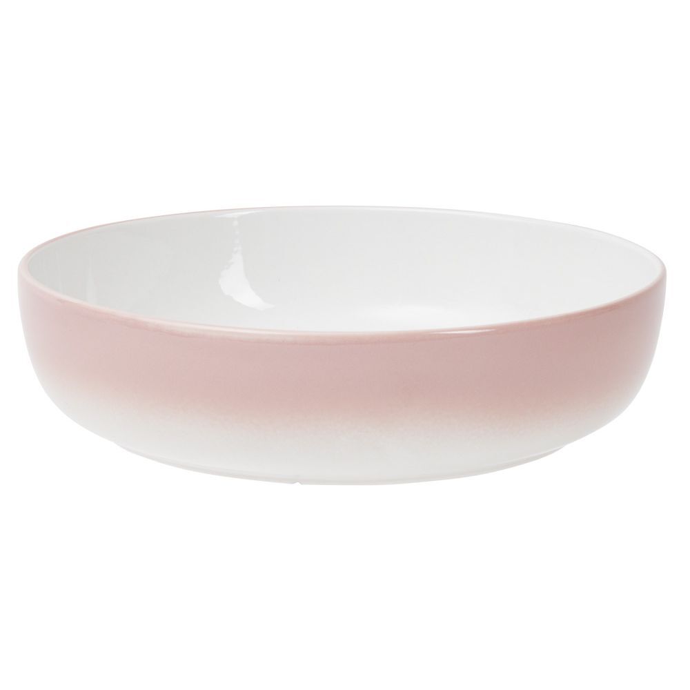Assiette creuse porcelaine colorée Ø20cm