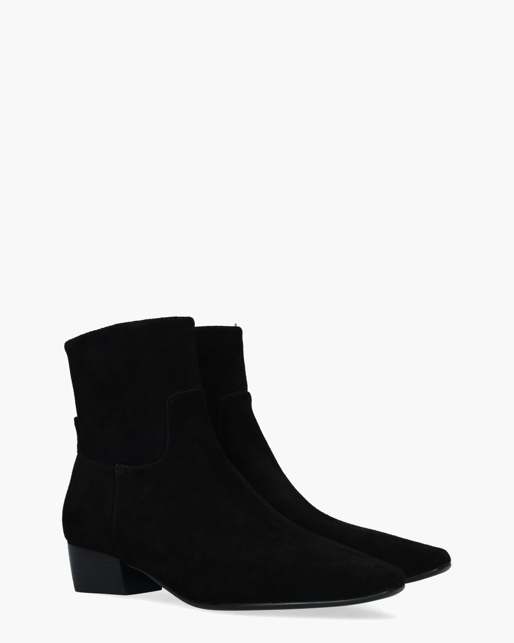 Di Lauro Carabella Zwart Dames Enkelboots