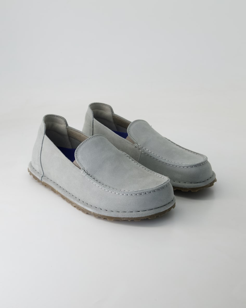 Birkenstock Utti Slip On Slipper in Grau