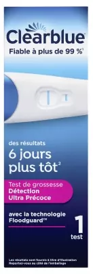 Clearblue EARLY Test de Grossesse Détection Précoce - 1 unité
