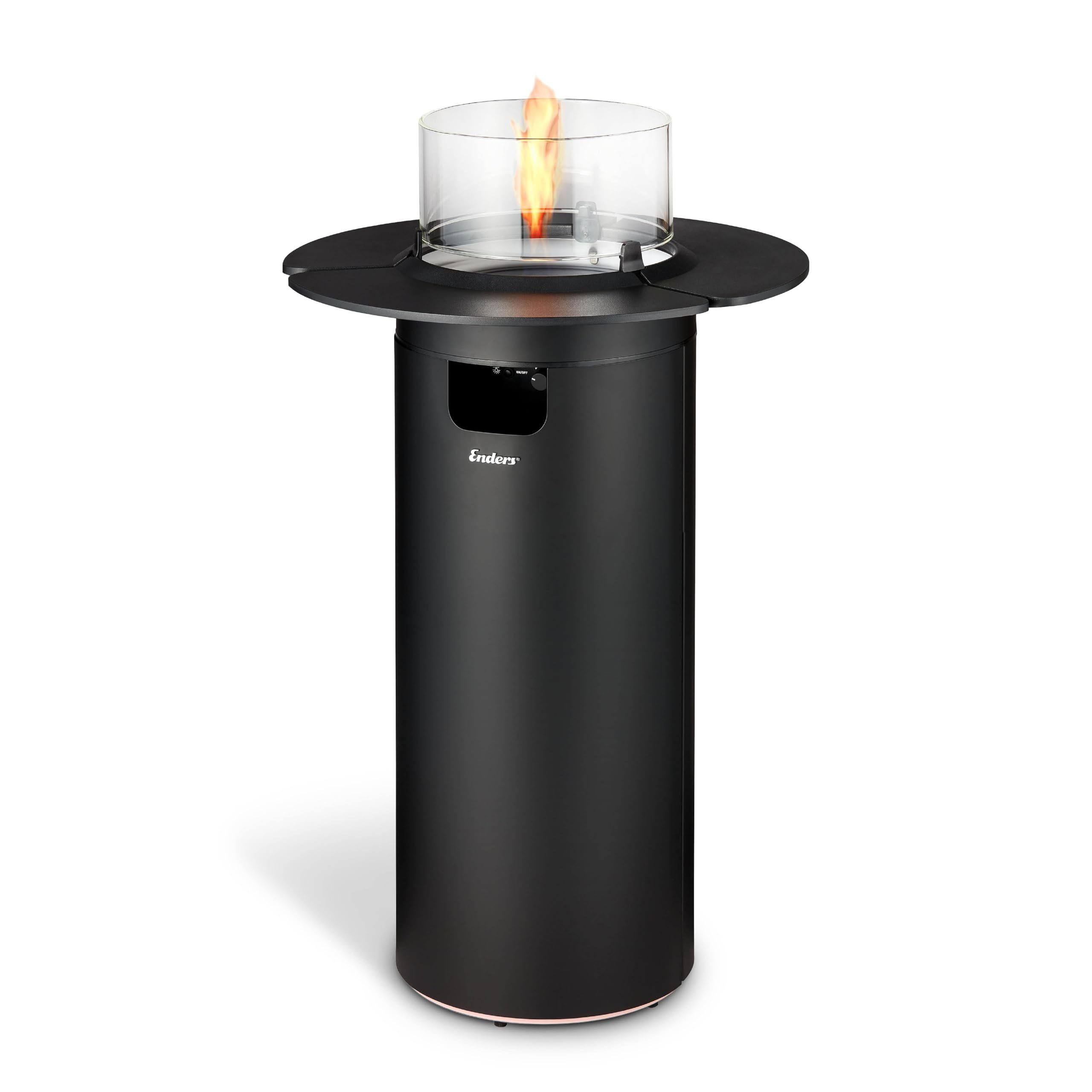 enders Terrassenfeuer Nova Table LED L Black/Silver