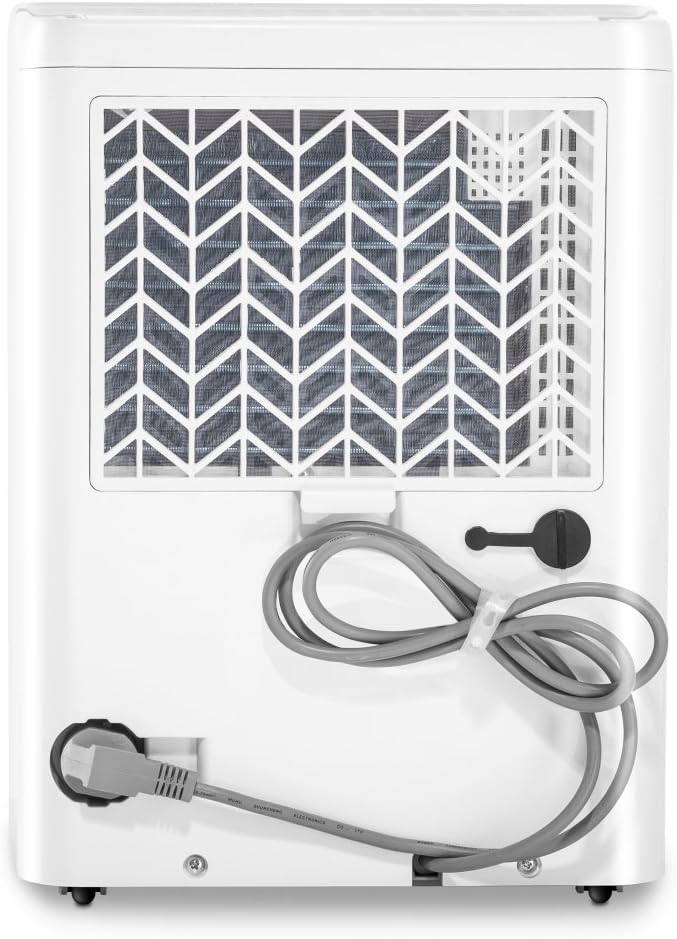 TROTEC Déshumidificateur TTK 32 E Convient pour des surfaces jusqu'à 15m² ou 37m³ Capacité de déshumidification 14L/jour