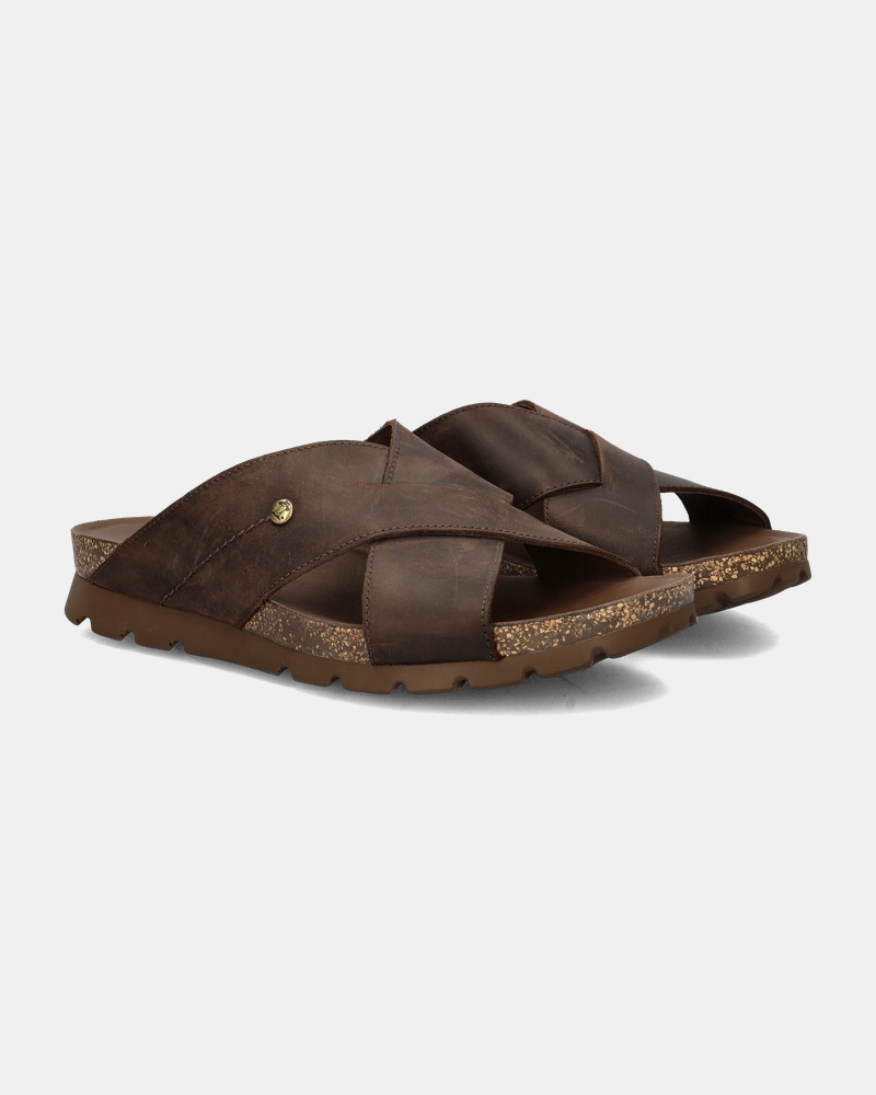 Panama Jack Salman Sandalen  - bruin