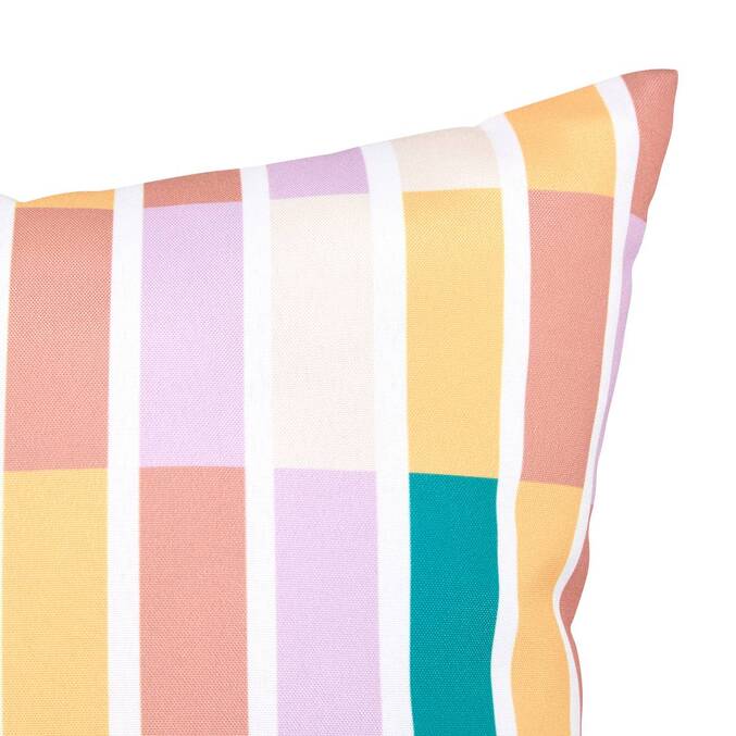 Coussin d'extérieur carré POOLSIDE Multicolore