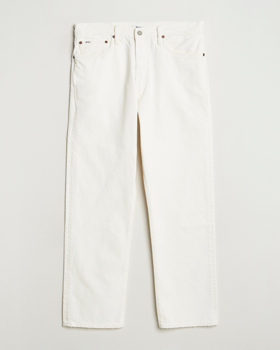 Polo Ralph Lauren Stanford Heritage Straight Fit Jeans Matheo White