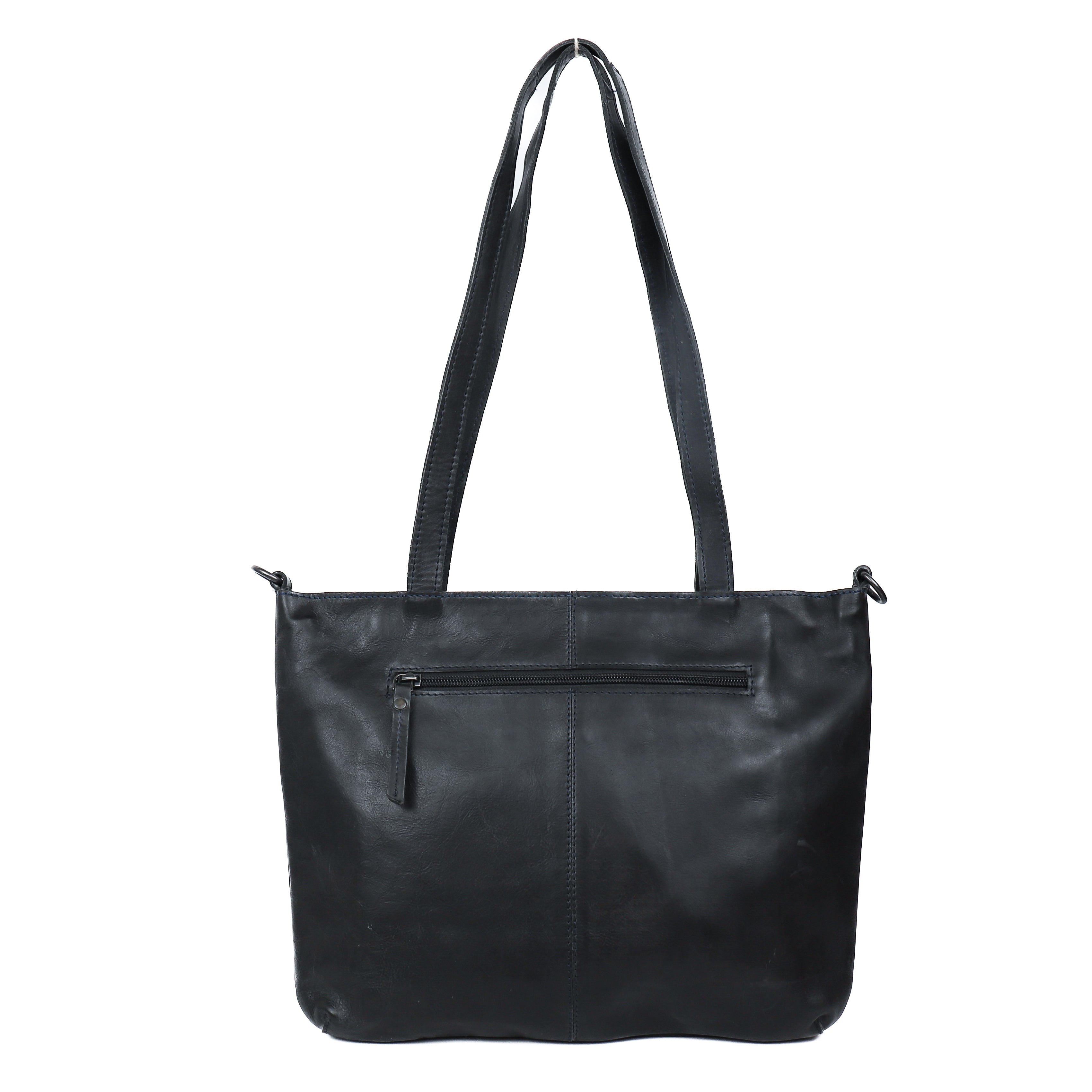 Shopper 'Flora' navy
