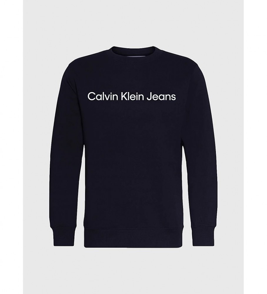 Moletom Calvin Klein com logo preto