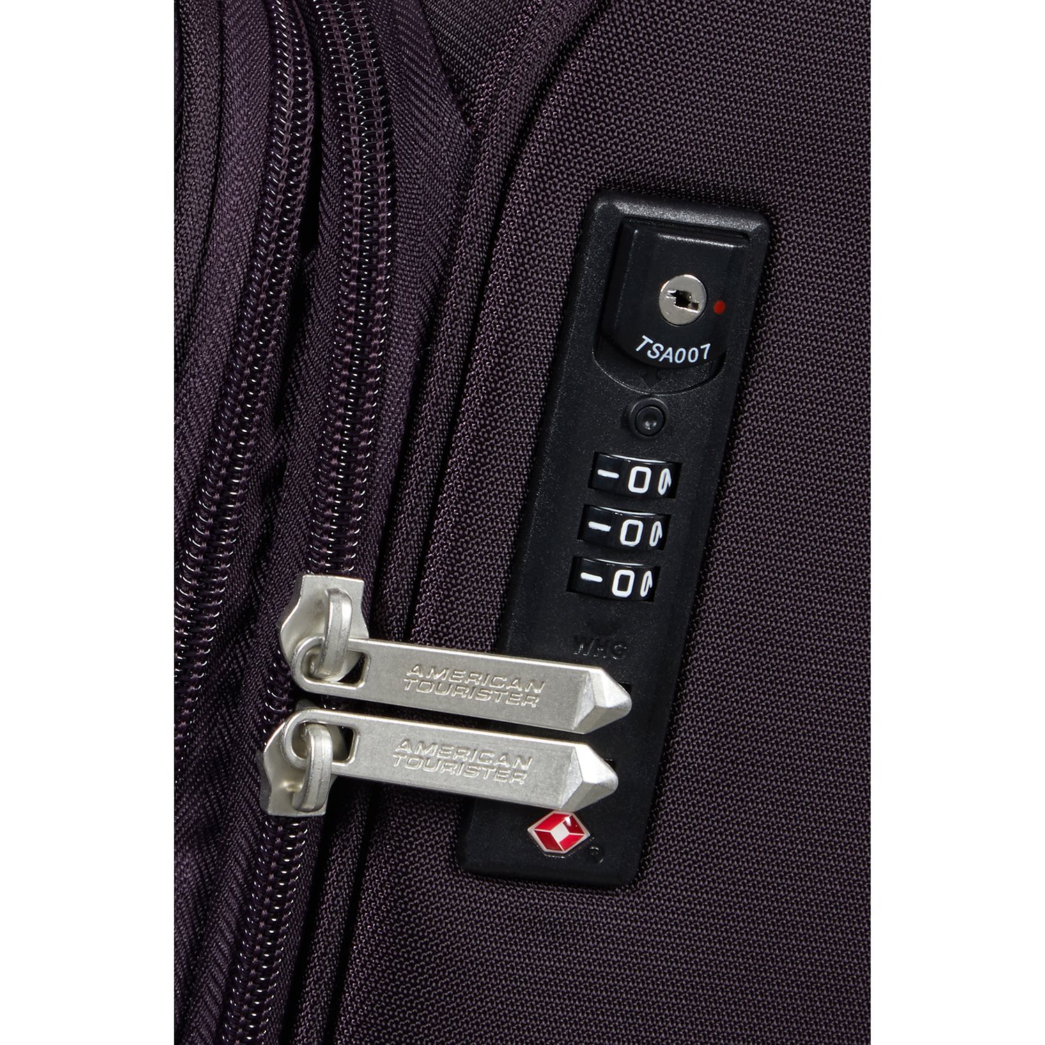 American Tourister Summerride Spinner M Exp TSA dark plum