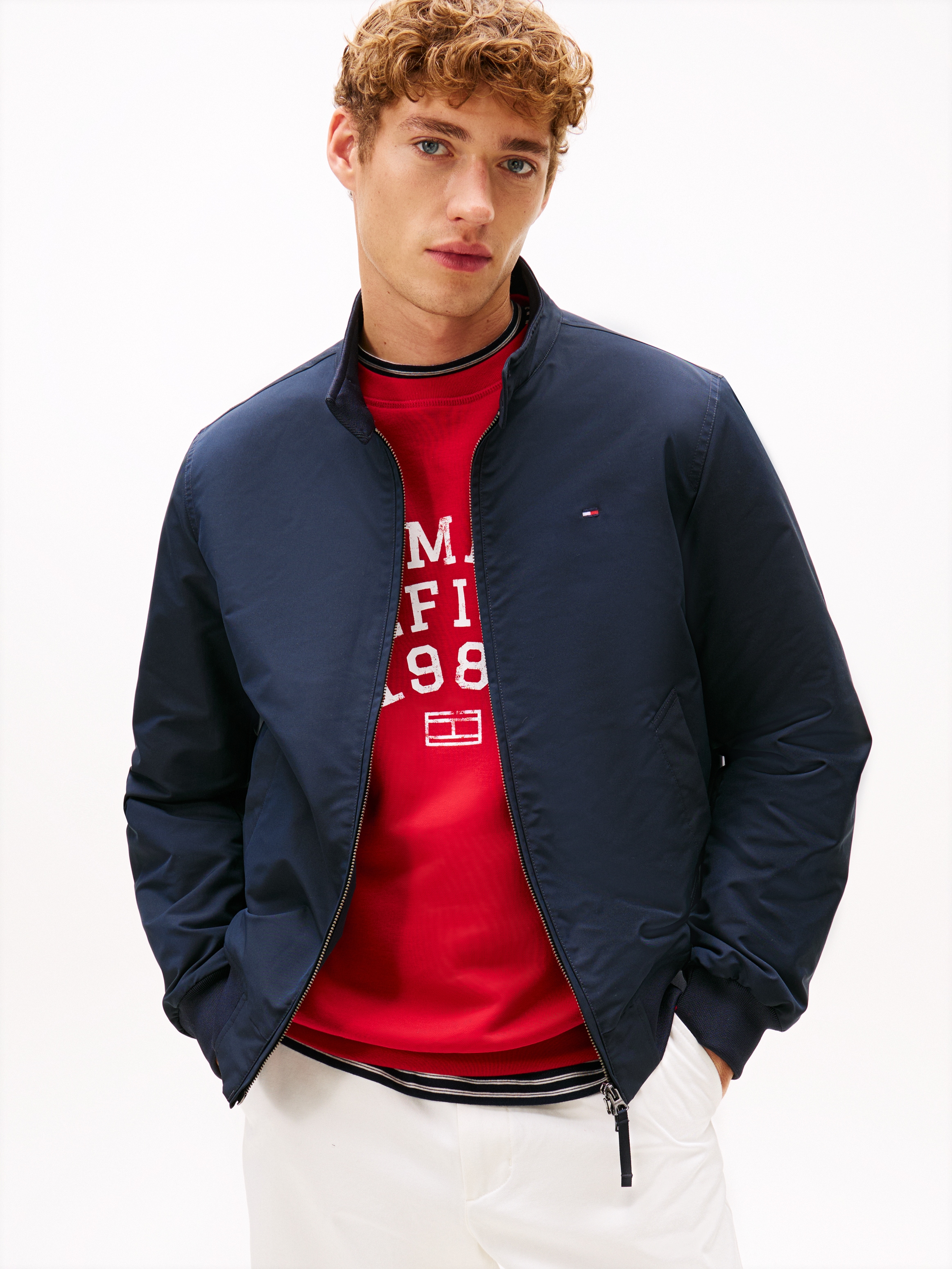 Tommy Hilfiger Blouson »HARRINGTON JACKET« mit Seitentaschen