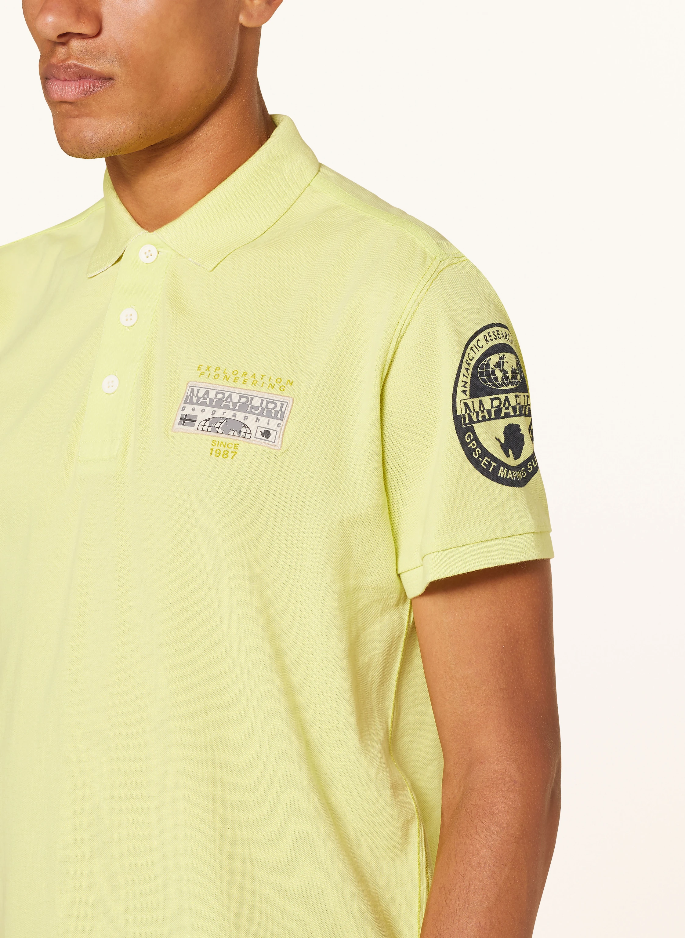 NAPAPIJRI Piqué-Poloshirt E-AMUNDSEN