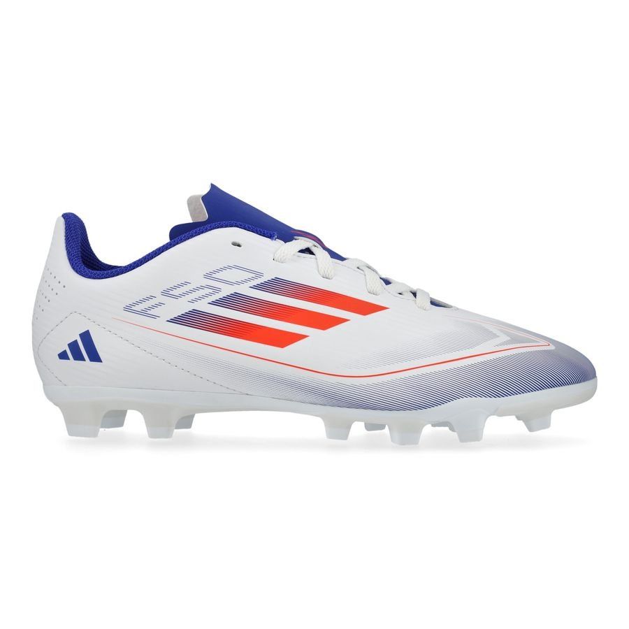 adidas F50 Club FxG Advancement - Blanc/Rouge/Bleu Enfant