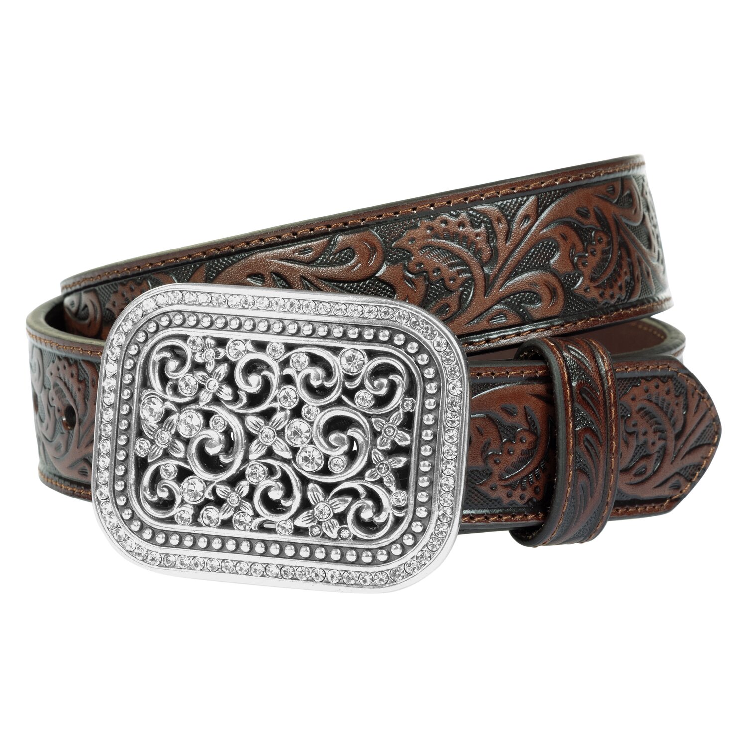 ARIAT Rhinestone Gürtel  - brown